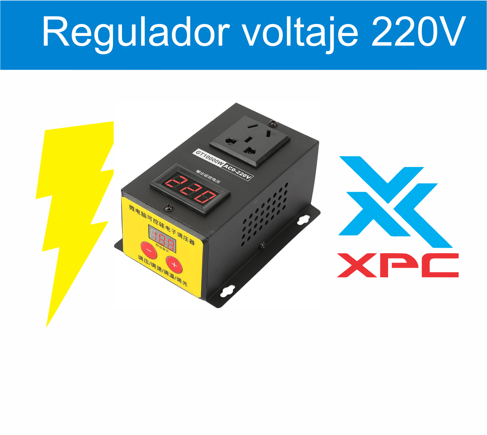 regulador de voltaje 220v vatio 